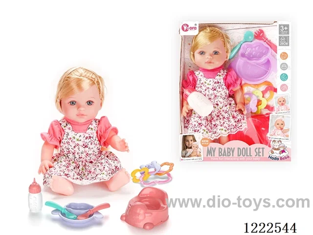 12 inch vinyl doll set W/4 IC（included 3*AG3）