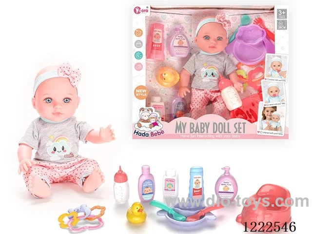 12 inch vinyl doll set W/4 IC（included 3*AG3）
