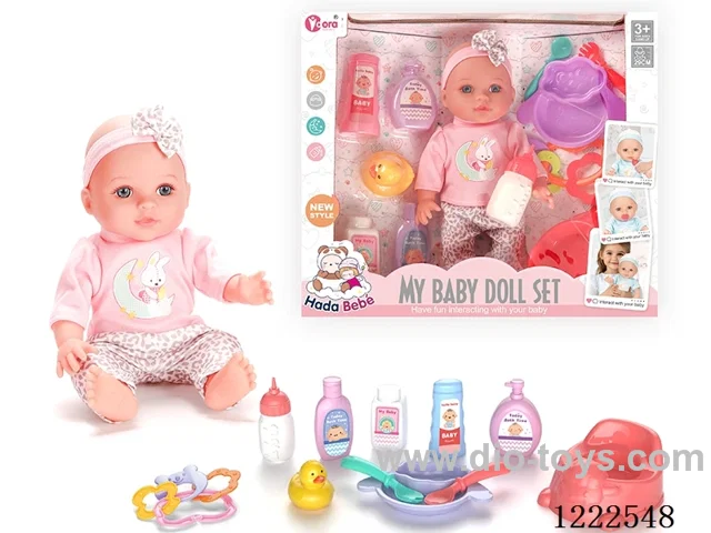 12 inch vinyl doll set W/4 IC（included 3*AG3）