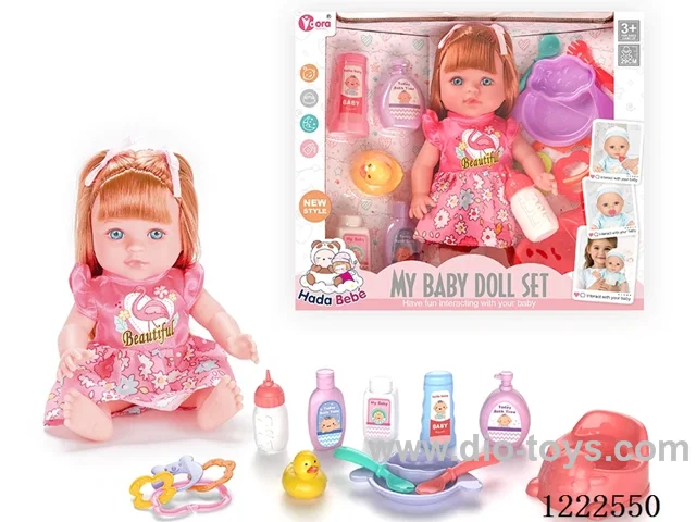 12 inch vinyl doll set W/4 IC（included 3*AG3）