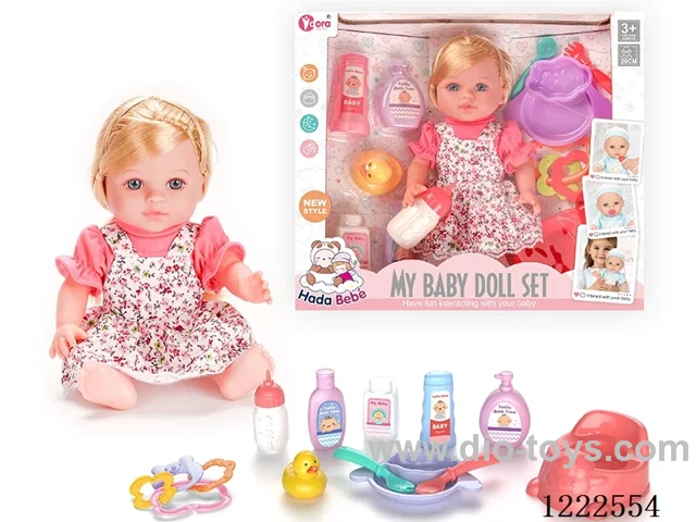 12 inch vinyl doll set W/4 IC（included 3*AG3）
