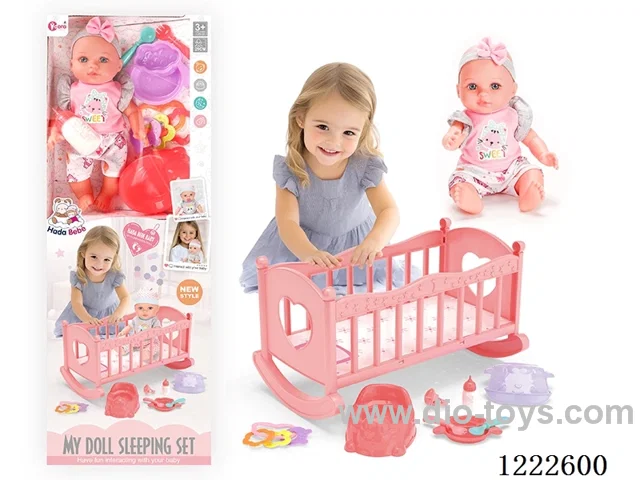 12 inch Vinyl Doll Shaker Set W/4 IC (included 3*AG3)
