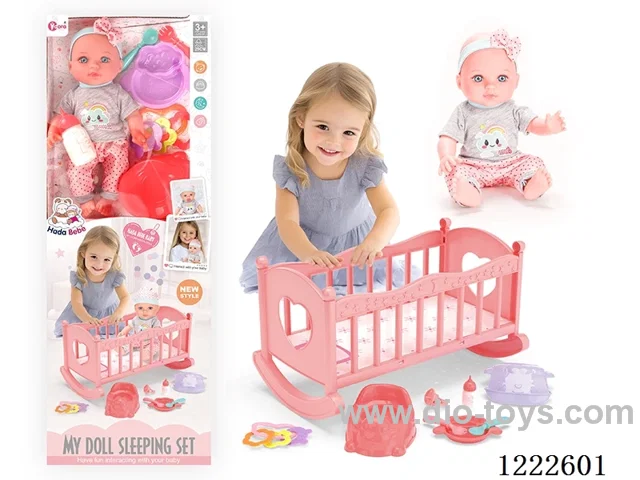 12 inch Vinyl Doll Shaker Set W/4 IC (included 3*AG3)
