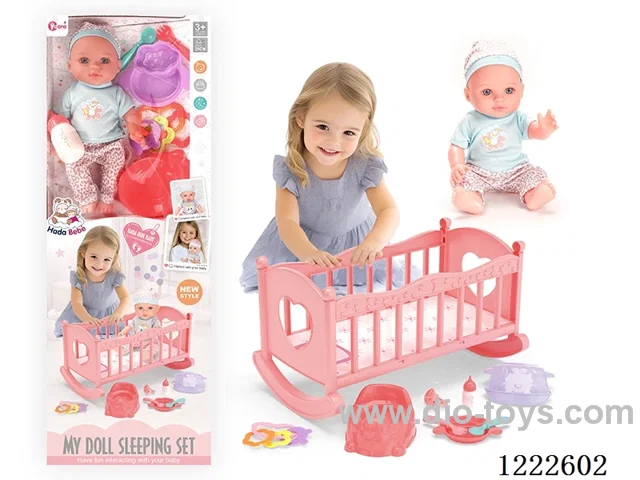 12 inch Vinyl Doll Shaker Set W/4 IC (included 3*AG3)