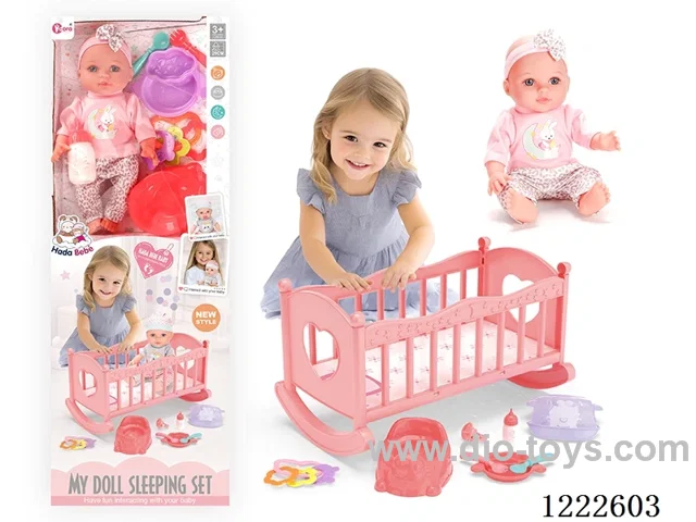 12 inch Vinyl Doll Shaker Set W/4 IC (included 3*AG3)