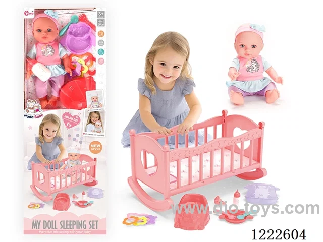 12 inch Vinyl Doll Shaker Set W/4 IC (included 3*AG3)