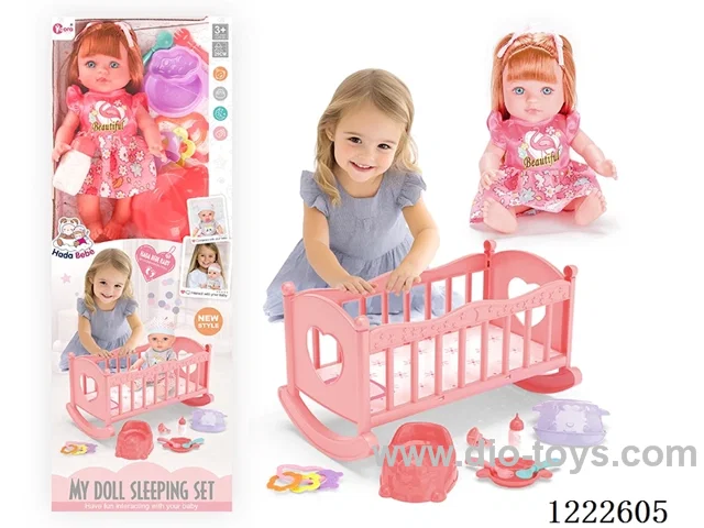 12 inch Vinyl Doll Shaker Set W/4 IC (included 3*AG3)