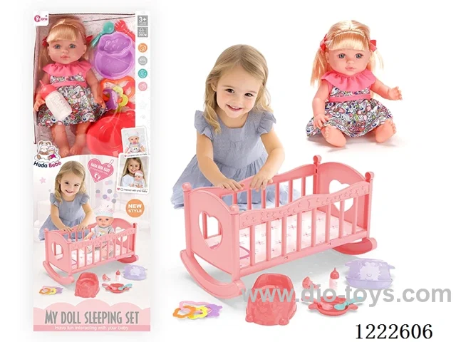 12 inch Vinyl Doll Shaker Set W/4 IC (included 3*AG3)