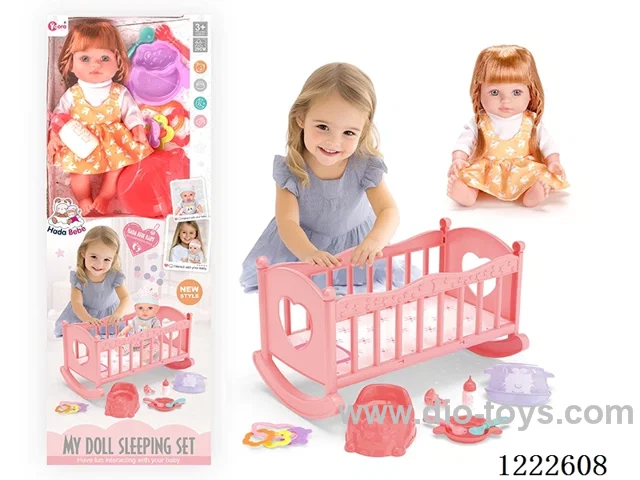 12 inch Vinyl Doll Shaker Set W/4 IC (included 3*AG3)