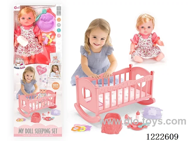 12 inch Vinyl Doll Shaker Set W/4 IC (included 3*AG3)