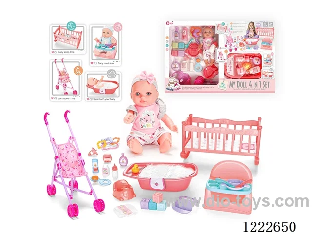 12 inch Vinyl Doll W/4 IC（included 3*AG3）