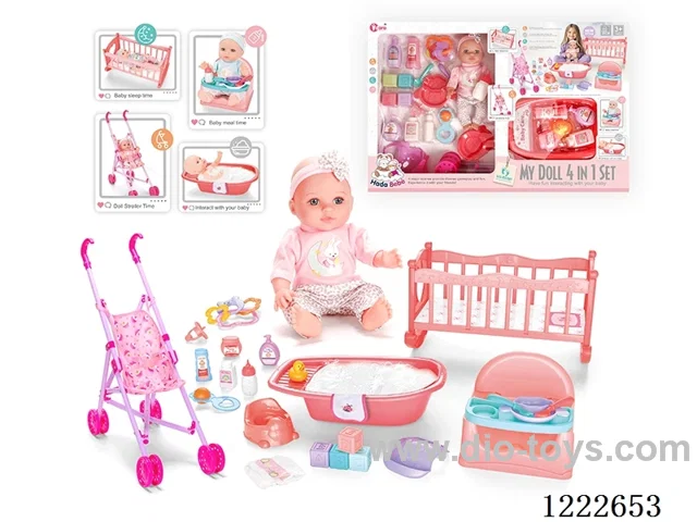 12 inch Vinyl Doll W/4 IC（included 3*AG3）