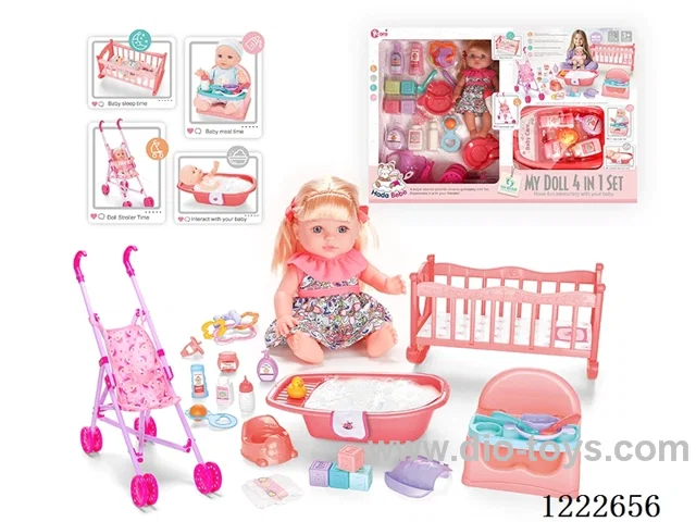 12 inch Vinyl Doll W/4 IC（included 3*AG3）