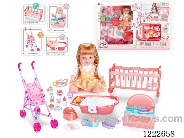 12 inch Vinyl Doll W/4 IC（included 3*AG3）