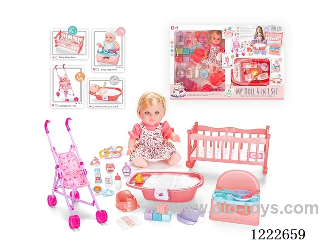 12 inch Vinyl Doll W/4 IC（included 3*AG3）