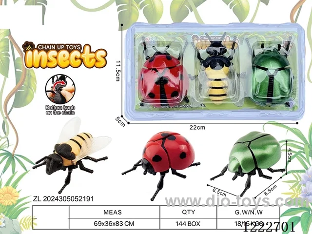 3PCS wind-up toys