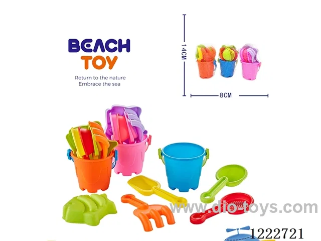 6PCS beach toys （3 mixed）