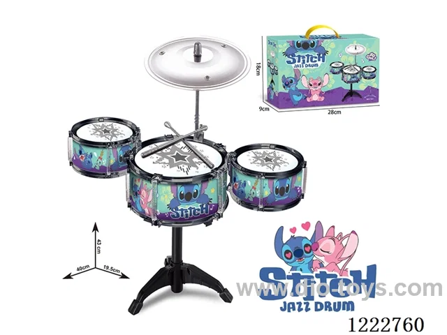 Stitch drum set- 1* 15cm + 2* 11.5cm