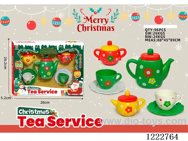 7PCS Christmas Tea Set B