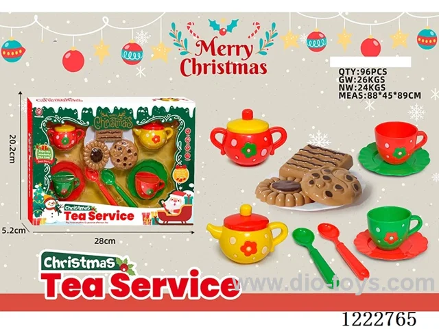 12PCS Christmas Tea Set C