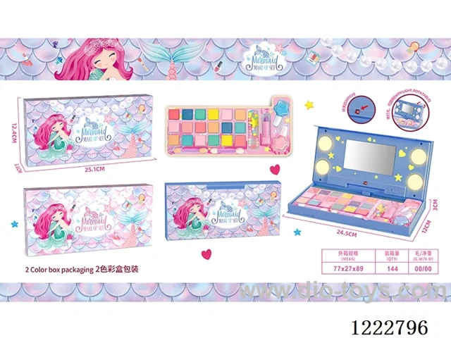 Eyeshadow 18 Colors - with light -2 colors mixed