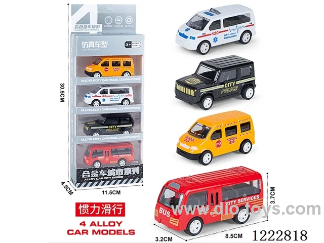 pull back alloy car W L/M