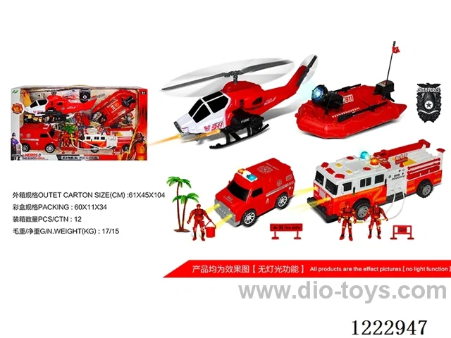 Firefighting set
