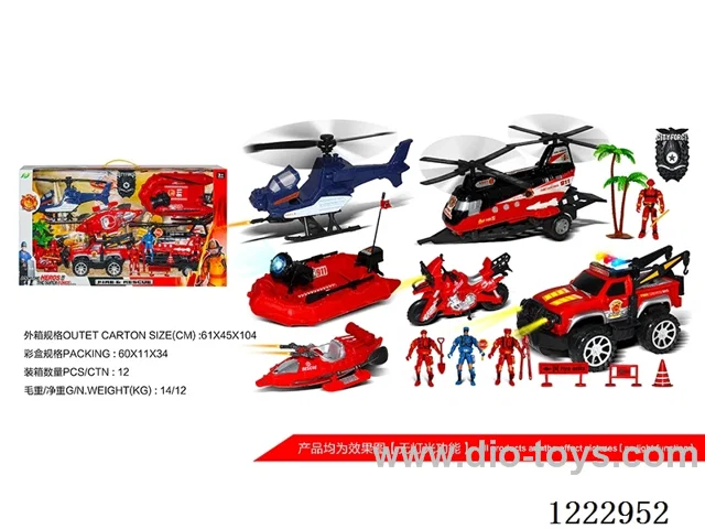 Firefighting set