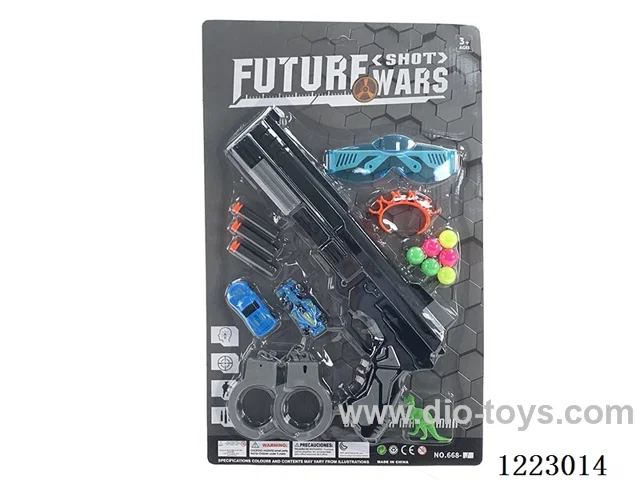 Dual-use softball gun -EVA ball
