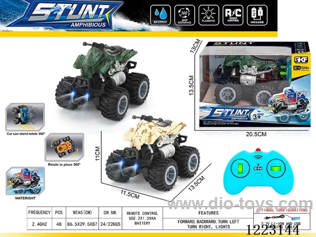 2.4G rc car with light included battery