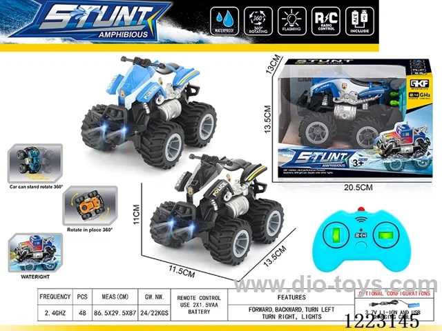 2.4G rc car with light included battery