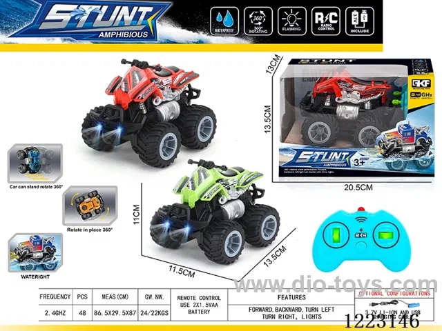 2.4G rc car with light included battery