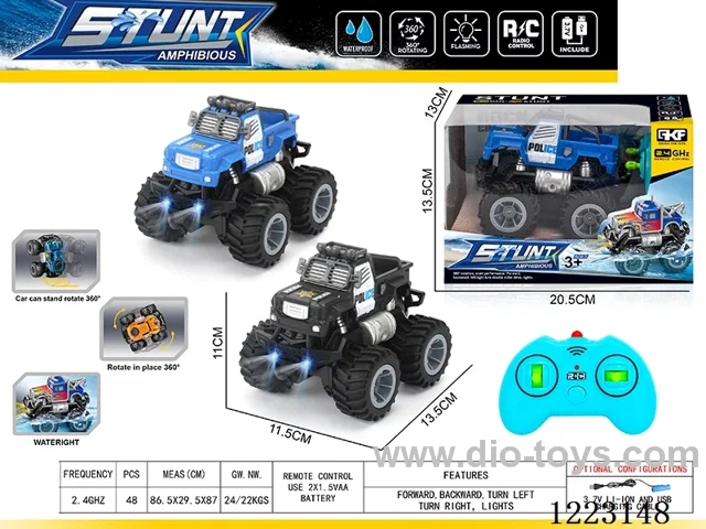 2.4G rc car with light included battery