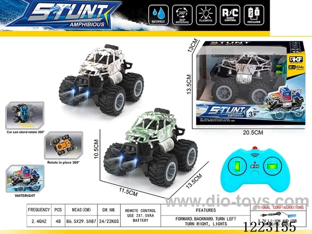 2.4G rc car with light included battery