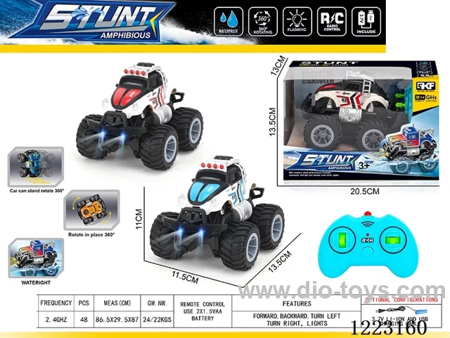 2.4G rc car with light included battery