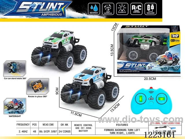 2.4G rc car with light included battery