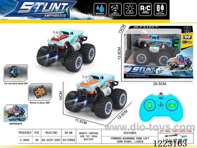 2.4G rc car with light included battery