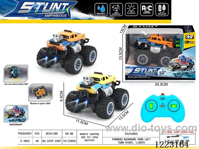 2.4G rc car with light included battery
