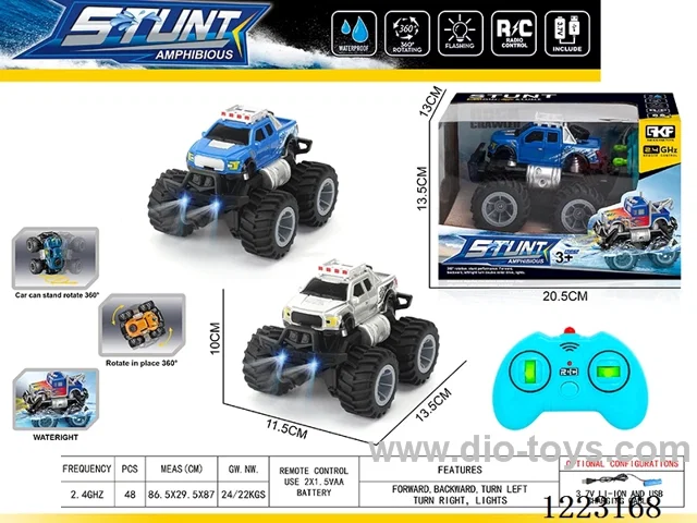 2.4G rc car with light included battery