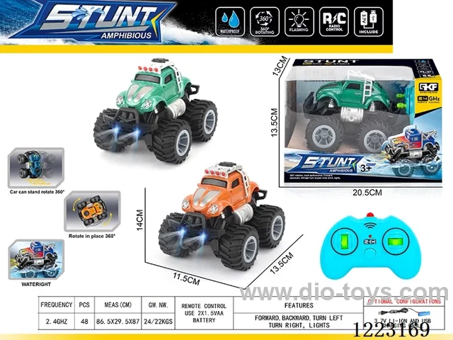 2.4G rc car with light included battery
