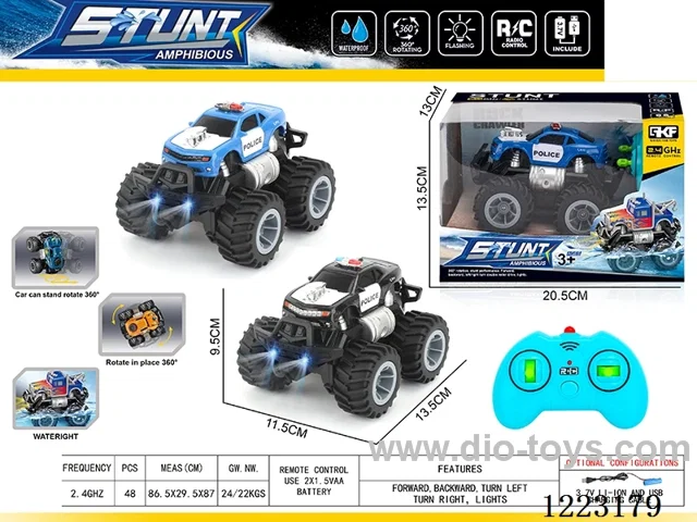 2.4G rc car with light included battery