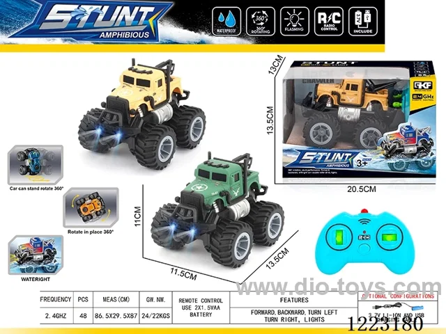 2.4G rc car with light included battery