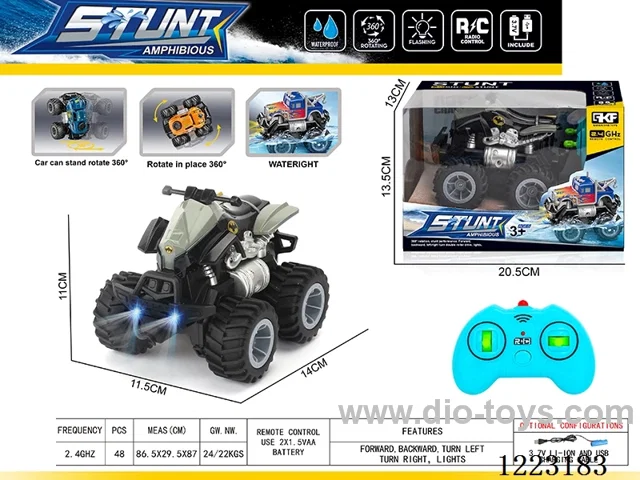 2.4G rc car with light included battery