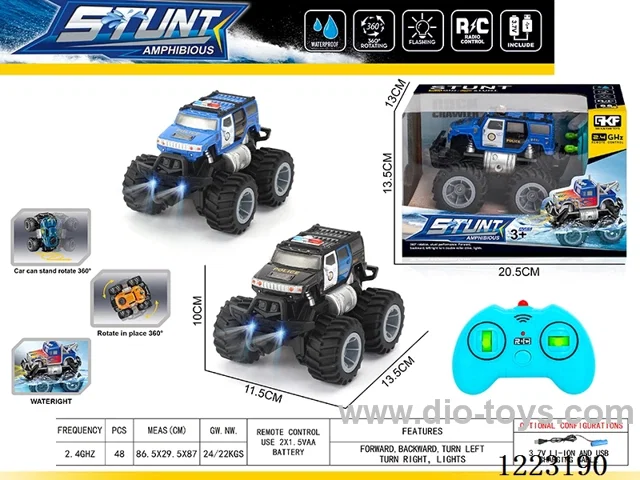 2.4G rc car with light included battery