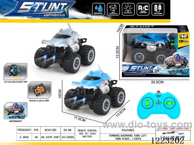 2.4G rc car with light included battery