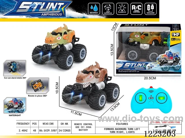 2.4G rc car with light included battery