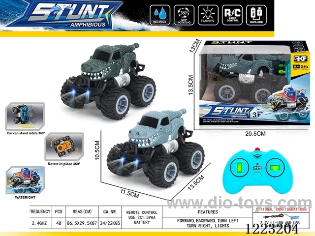 2.4G rc car with light included battery