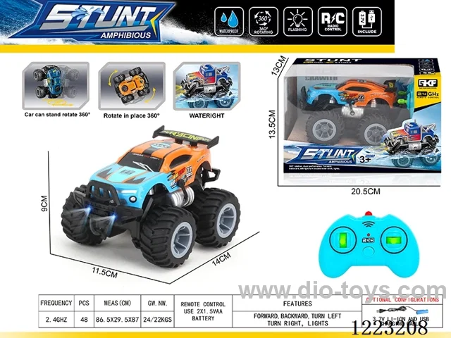 2.4G rc car with light included battery