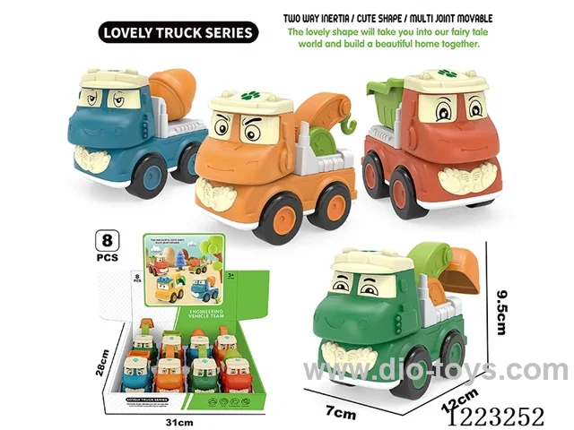 inertia car set 8PCS