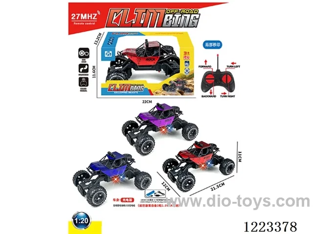 4ch rc car with light included battery